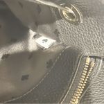 Kate Spade  New York Black White Buffalo Check Plaid MARTI LARGE BUCKET Bag Photo 4