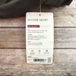 Athleta Arbor Olive Green Grey Paper Bag Skyline Tie Belt Skort 16T 16 Tall New Photo 7