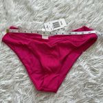 l*space New L* Women’s Ribbed hi leg Pratt bikini bottom in bougainvillea Large Photo 4