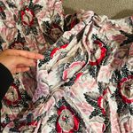 THE VAMPIRE’S WIFE Harmonizer Silk Floral Pink Maxi Cami Dress + Cape SZ10 Size 10 Photo 5