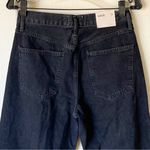 AGOLDE  Baggy W/Tab Mid-Rise Pleated Oversized Jeans Cave Faded Black Size 25 NWT Photo 8