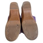 Dansko EUC  Leather Two Strap Sandals Purple Size 9 Photo 6