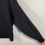 Athleta Women Black Pullover Loose Fit Balance Hoodie Size XL #982487 Photo 5