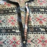 Victoria's Secret Vintage  PJ’s Thermal Waffle Snowflake Bear Gray/pink - MD Photo 1