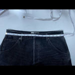 We The Free - black distressed denim jeans skirt Sz 31 Photo 10