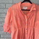 Johnny Was  Orla Puff Sleeve Embroidered Shirt Dress Large Oversized fit Photo 6