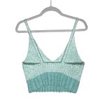 Free People  Intimately Here All Day Knit Bralette Brami Crop Top Blue Medium Photo 8