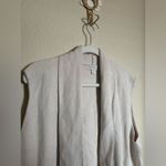 Barefoot Dreams  Cascading Vest Sz‎ 1X CozyChic Ultra Lite Cream Plus Size Plush Photo 3