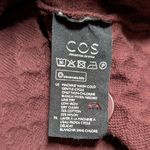 COS  Textured Knit Quilted Sweater Jacket Cardigan Womens Large Lagenlook Pockets Photo 3