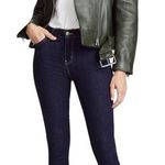 Current/Elliott The Mid Rise Stiletto Skinny Jeans Dark Wash size 25 Photo 0