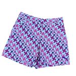 Puma Women's Golf Novelty Short White pink purple Size 10 shorts Photo 1