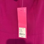 Lilly Pulitzer Kallie Ruffle Jumpsuit Bordeaux Berry Purple size 00 Photo 3