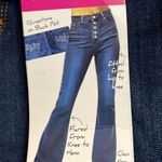 SONG Fit N Flare Embellished "Baby Girl" Jeans Size 7/28x32 Blue Photo 6