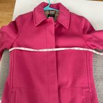 J.Crew  Pink Lady Day Coat Wool Jacket Thinsulate Lined Size Small Photo 9