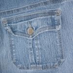 Bill Blass  5 32x25 Distressed Crop Straight Jeans Photo 5