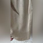 Vintage Ann Margret Tan Reindeer Holiday Lightweight Short Sleeve Sweater M Brown Size M Photo 4