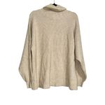 Free People Softly Structured Turtleneck Ribbed Knit Tunic Sweater MEDIUM Photo 4