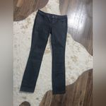 Tory Burch  designer ny super skinny black denim pant preppy spring  logo classic Photo 4