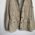 Veronica Beard Check Camp Plaid Button Up Jacket Womens 6 New Photo 4