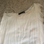 ZARA Trafuluc one shoulder Tiered mini dress, Size Small Photo 4