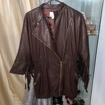 Bebe  Brown ultra suede Jacket 🧥 Photo 1