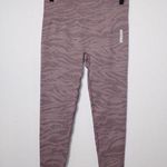 Gymshark Adapt Animal Zebra Purple and Pink Seamless Leggings Photo 0