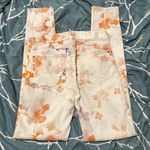 7 For All Mankind NWOT Floral-Print Ankle Skinny Jeans Photo 5