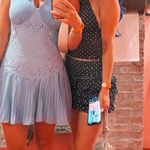 These Three Boutique Drop waist mini blue dress Photo 1