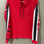 PINK - Victoria's Secret  Red Cowl Neck Sweater Photo 0