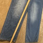 Womens Jeans Size Medium Wide Leg High Rise Minimalist Modest Blue Pants Photo 5