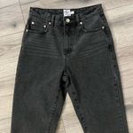 Princess Polly PP-DNM Zaiden Straight Leg Denim Jeans | Faded Black | US 4 Photo 3