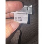 Talbots  Women's Brown Silk And Nylon Casual Collared Cardigan Size Medium Photo 5