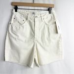 Urban Outfitters UO BDG 90's Denim Shorts NWT Cream in Size 30 Photo 1