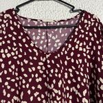 crimson red top Photo 3