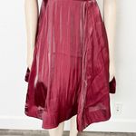 Torrid [] Red Liquid Look Taffeta Satin Fit & Flare Dress Pockets Sweetheart 14 Photo 5