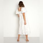 Show Me Your Mumu NWOT  Odette Midi Dress White S Photo 3