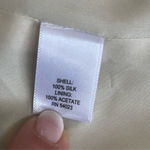 Banana Republic 100% Silk Scoop Neck Blue Green Watercolor Print Dress US 8 Photo 10