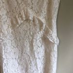 Charles Henry  medium ivory laced dress Photo 3