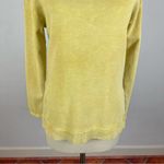 Anthropologie  Pilcro Acid Wash Yellow Sweatshirt Photo 3