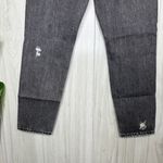 American Eagle  Distressed Gray Mom Jeans size 0 Photo 6