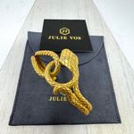 JULIE VOS 24K gold plated serpent cuff, NWOT Photo 1