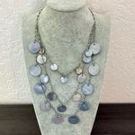 Lavender Disc Triple Necklace Photo 0