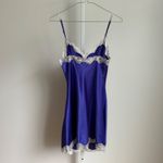 Victoria's Secret  Purple Slip Dress Lace‎ Trim Lingerie Nightie S Photo 6