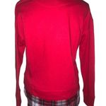 IZOD  red, black & white one-piece‎ layered look sweatshirt small NWT Photo 5