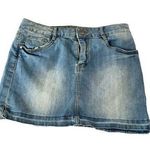 Dollhouse  size 9 juniors denim blue Jean skirt Photo 0