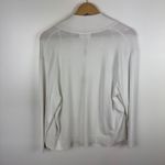 Calvin Klein  Open Front Cardigan Women's XL White Ribbed Knit Casual Office‎ Photo 1