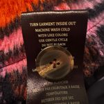 BLANKNYC Plaid Jacket Shacket Womens XS Orange Black Preppy Boho Casual Classic Photo 10