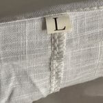 New Floriday White Long Sleeve Kaftan Style Maxi Dress Sz L Size L Photo 6