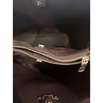 Coach Town Bucket Bag Black Pebbled Leather 9122 Gold Hardware Photo 13