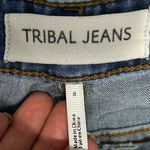 Tribal Jeans Audrey MidRise Girlfriend Carpenter Ankle Jeans size 8 Blue Photo 6